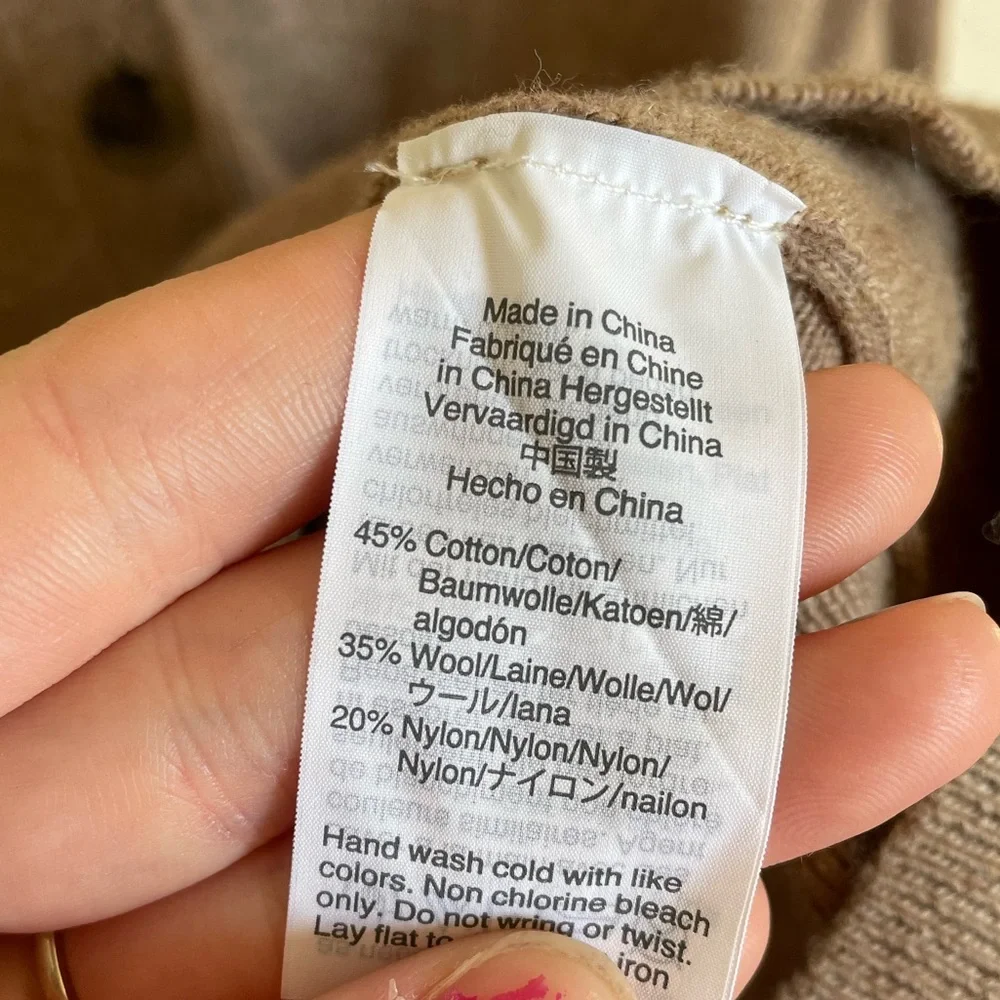 J. Crew Mercantile Wool Cardigan - Picture 7 of 7